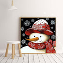 5D DIY Full Round Drill Diamond Painting Snowman Cross Stitch Art (LG334)