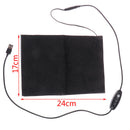 Portable USB Electric Heating Pad Vest Jacket Clothing Heated Pads Warmer Wais3C