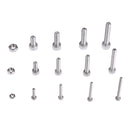 535 Pieces Socket Cap Screw Hex Head Bolts Nuts Assortment Kit Set-M2 M3 M4