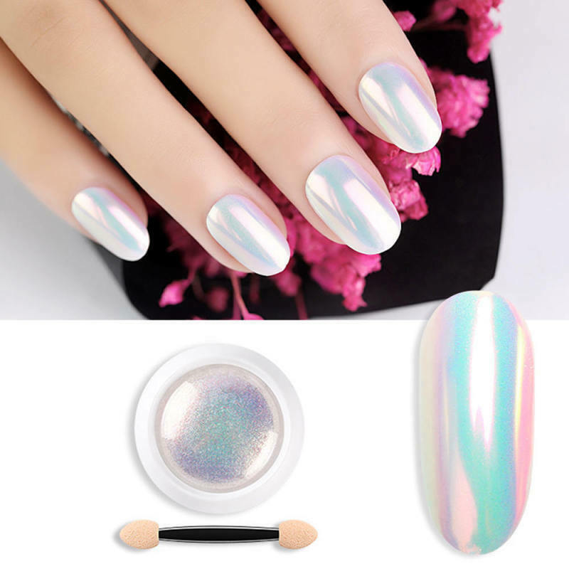 Nail Art Glitter Sequins Powder Dust fr UV Gel Acrylic Decoration Tips Tip Decor