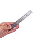 1PC Metric Rule Precision Double Sided Measuring Tool  15cm Metal Ruler ME