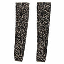 2 x Tribal Loop Sun Protection Temporary Tattoo Arm Sleeves Oversleeve K3L6