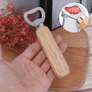 1 Pc Bottle Opener Rubber Wood Handheld Wine Beer Soda Glass Cap Bottle Open.kz