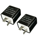 2x 12v 2-Pin  Adjustable LED Flasher Relay Fix
