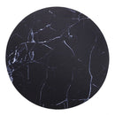Computer Mouse Pad Round Table Game Marble Line Mouse Pad Non-Slip Rubber P R6D3