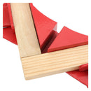 4 X 75 mm Angle clamp Right angle clip Red