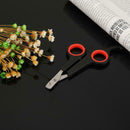 Stainless Steel Pet Nail Toe Scissors Dog Cat Claw Grooming Clipper (Black) A