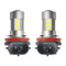2X H11 H8 Super Bright White LED Bulbs 27SMD 21W Lamp For FogLight Headlight