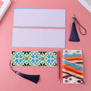 DIY Double Sides Cross Stitch Kits Bookmark Embroidery Gifts Stationery