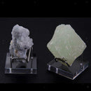 1pc Clear Acrylic Display Stand Crystal Cluster Mineral Specimens Rocks Holder