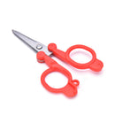 Comfortable folding small scissors stainless steel travel portable scissors SP