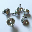 4pcs/set Metal Small Funnels Diffuser Liquid Perfume Oil Lab Use 22x20mm