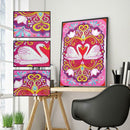 5D DIY Special Shaped Diamond Painting Swan Cross Stitch Mosaic Craft Kits