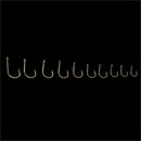 500pcs/set #3~#12 Fishing Hooks Carbon Steel Golden Fishhooks With Retail Box 3C
