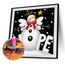 5D DIY Full Drill Diamond Painting Christmas Snowman Cross Stitch (B1460)