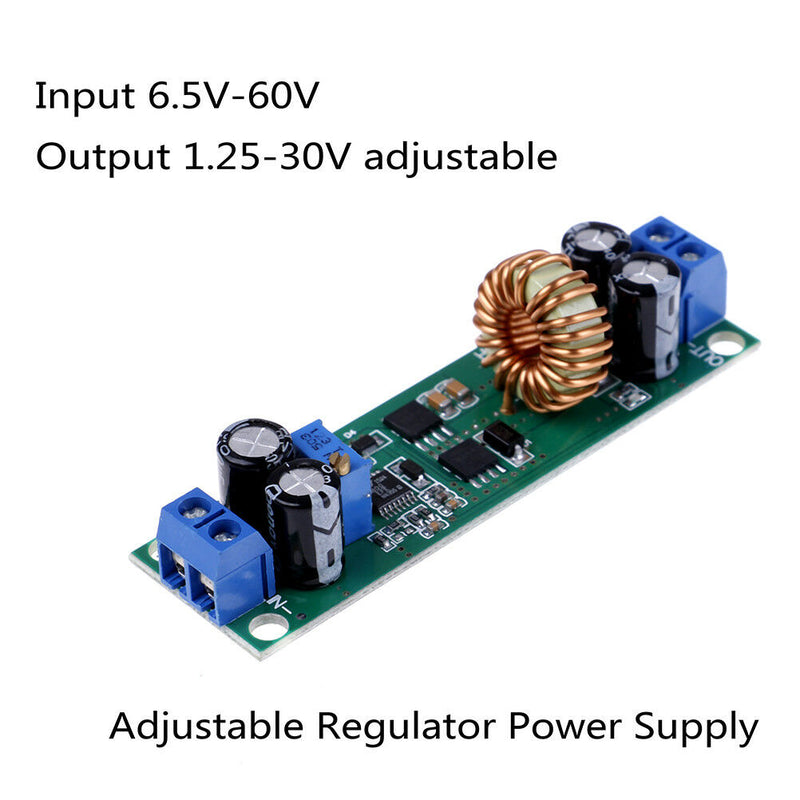 10A DC-DC 6.5-60V to 1.25-30V adjustable converter step down module SE