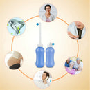 450ml Portable Handheld Nozzle Bidet Bottle For Personal Hygiene Flusher Sprayer