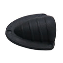 2pcs New Black Marine Boat Yacht Clam Shell Vent Cable Hose Cover Clam