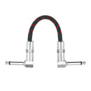 1 pcs New 6.35 effect line Electric guitar effect cable 15cm musical instru O4L5
