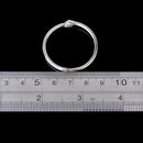 10x Round Hinged Rings for DIY Scrapbooks/Albums/Calendars---65mm G1G9