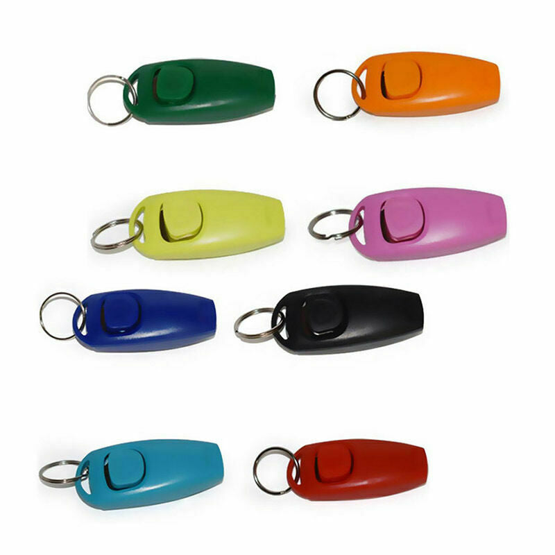 Clicker with Whistle For Hunde-usbildung Education Dog X6S8 Cat Click Train J1V8