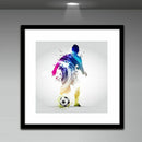 Diamond Embroidery "Coloured drawing Football" Cross Stitch Diamond Paintin