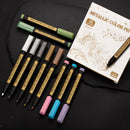 10pcs Metallic Marker Pens for Craft Art Marker for Wedding Guest Book, Photo