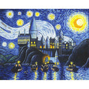 5D DIY Full Drill Diamond Painting Starry Night Cross Stitch Mosaic Kit