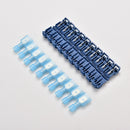 10Pcs Electrical Cable Connectors Quick Splice Lock Wire Terminals Crimp Blue PO