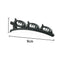 2pcs Double Bangs Hairpin Hair Clips Barrette Comb Sweet Hairstyle Accessori Nw