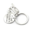 Fashion Hand Tools Keychain,Daddy Keyring Dad Gift Fathers Day Father Keychain U