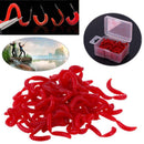 Soft Bait Carp Fishing Lure Silicone Smell Red Worm Iscas Artificiais pesca
