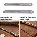 2pcs fret puller fretboard fingerboard fret repair tool protector steel plate M&