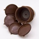 1 Set Refillable Coffee Capsule Cup For Dolce Gusto Nescafe Reusable Filter Pod