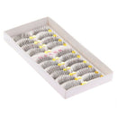 10 Pairs Makeup Handmade Natural Long False Eyelashes Eye Lashes 1.2cm E2U3