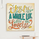 Mosaic Diamond DIY Full Drill 5D Round Letter Lovely Picture Kit Painting