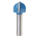 Carpentry 19mmx8mm Round Shank Core Box Router Bit Carbide Shaker Cutter