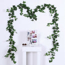2M Lifelike Greenery Backdrop Simulation Rattan Leaf Home Garden Decoration