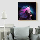 5D DIY Full Drill Diamond Painting Pink Horse Cross Stitch Embroidery Kits