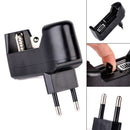 Universal Rechargeable Battery Charger For 14500 16340 18650 Li-Ion EU Plug