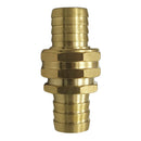 Set 3pcs Brass 3/4 inch Garden Hose Connection Repair Double Male Female Set