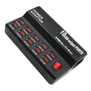 10 Ports USB Charging Station 5V Power Adapter Hub Desktop Charger