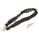 Motorbike Scooter Chain Pad Lock Security Iron Chain Inside + 2Keys 100cm OZ