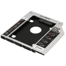 Aluminum Plastic Universal 2nd HDD Caddy 9.5mm SATA 3.0 2.5" SSD HDD Case