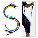 11pcs Fitness Resistance Bands Set Home Gym Sports Exercise Tubes Equipment