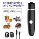 Dog Nail Grinder Pet Cat Nail Grinder Electric Trimmer Toe Claw Paw USB Clippers