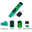 Intelligent Backlight LCD PH Meter TDS EC Water Quality Temperature Tester New