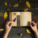 DIY Special Shaped Diamond Painting Leather Bookmark Tassel Book Marks Gift