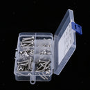 170 Pieces M3 Stainless Steel Button Head Hex Socket Screw & Hex Nuts Kit