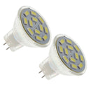 2pcs 12V 4W MR11 SMD 5730 Led Bulbs for Outdoor Landscape Flood Track Lighting
